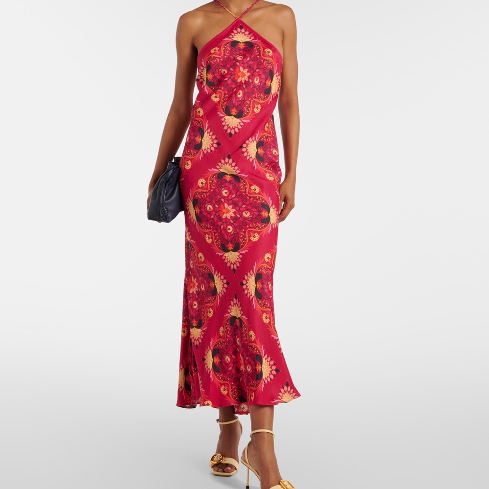 🌼FARM Rio Luize Sleeveless Maxi Dress size S NWT🌼